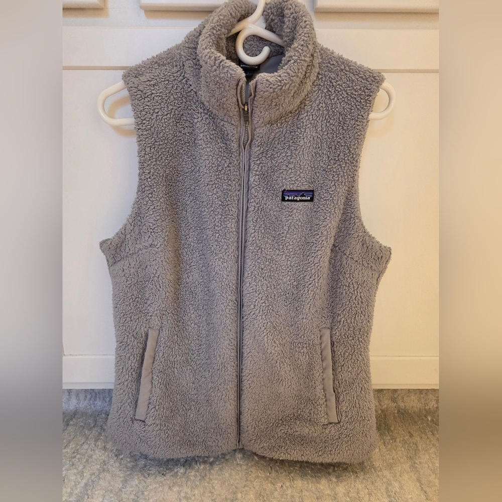 Patagonia Los Gatos Gray Fleece Vest